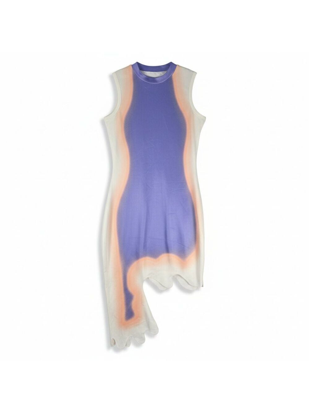 New Side Slit Neck Sheath Dress – Sleeveless - Size Large - Picture 2 of 6